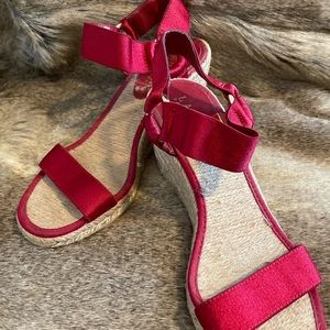 Ralph Lauren Red Spadrilles